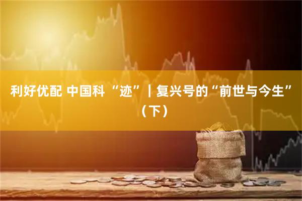 利好优配 中国科 “迹”｜复兴号的“前世与今生”（下）